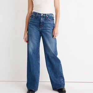 Madewell Superwide Jean in Desota Wash